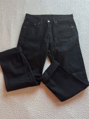 Levi’s 505 Black Jeans Regular Fit W30 L30 Levi Strauss